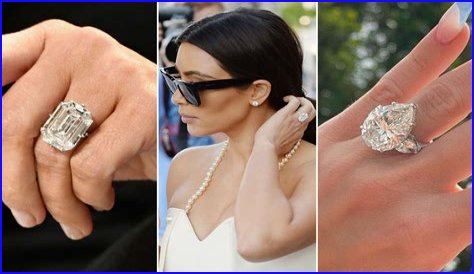 How Many Carats Is Kim Kardashian's Engagement Ring?